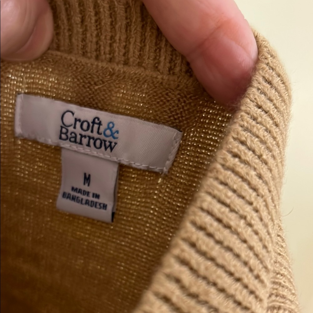 Tan Button-Up Cardigan - Picture 3 of 3